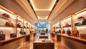 레플리카쇼핑몰에서 고퀄리티 명품 아이템을 진열한 모습