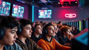 Bermain dengan ramtoto, tampilkan gamer bersemangat dalam turnamen yang intens.