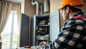 Expert technician performing heating repair mt kisco on a residential furnace system.