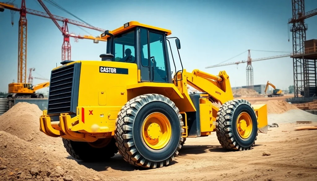 Operate rental wheel loaders efficiently at a vibrant construction site.