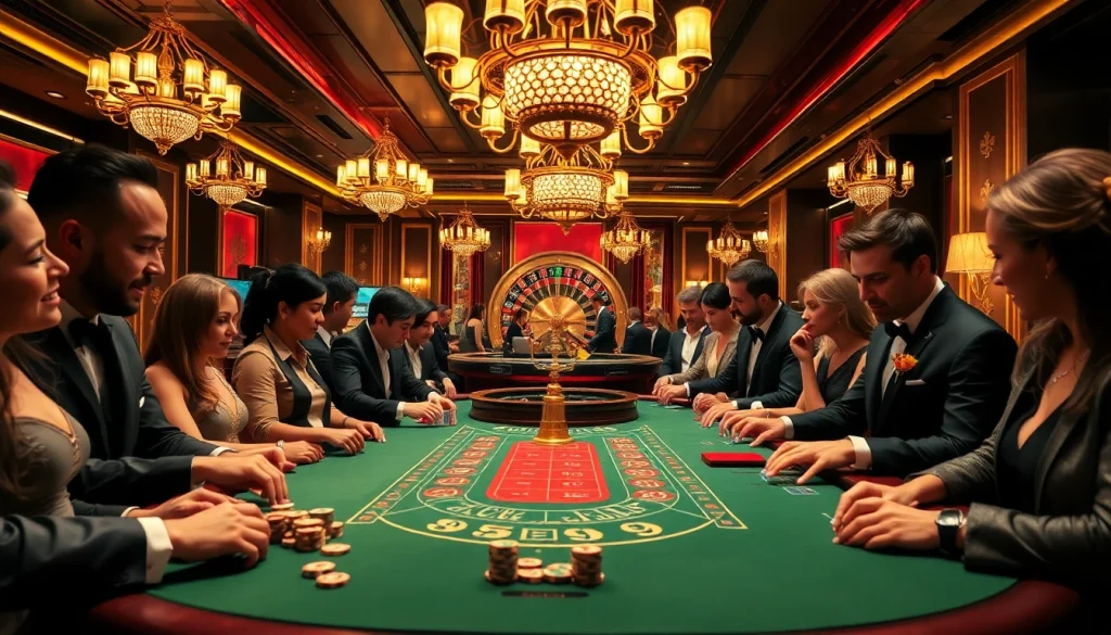 Players enjoying a strategic game at the PS 99 casino table, filled with excitement and high-stakes action.