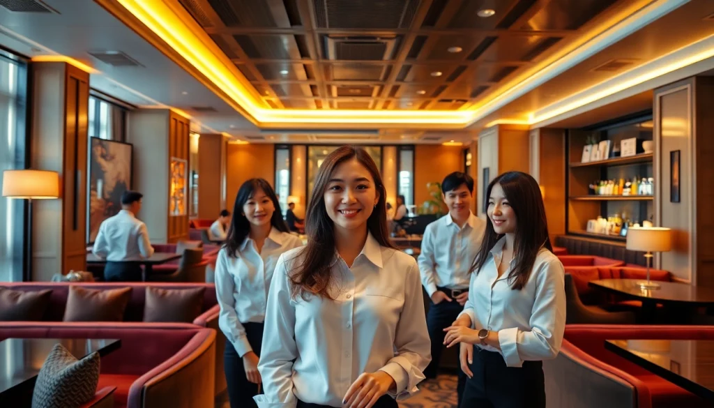 Suwon shirtroom lounge with elegant interiors and welcoming managers at gdmc.bio