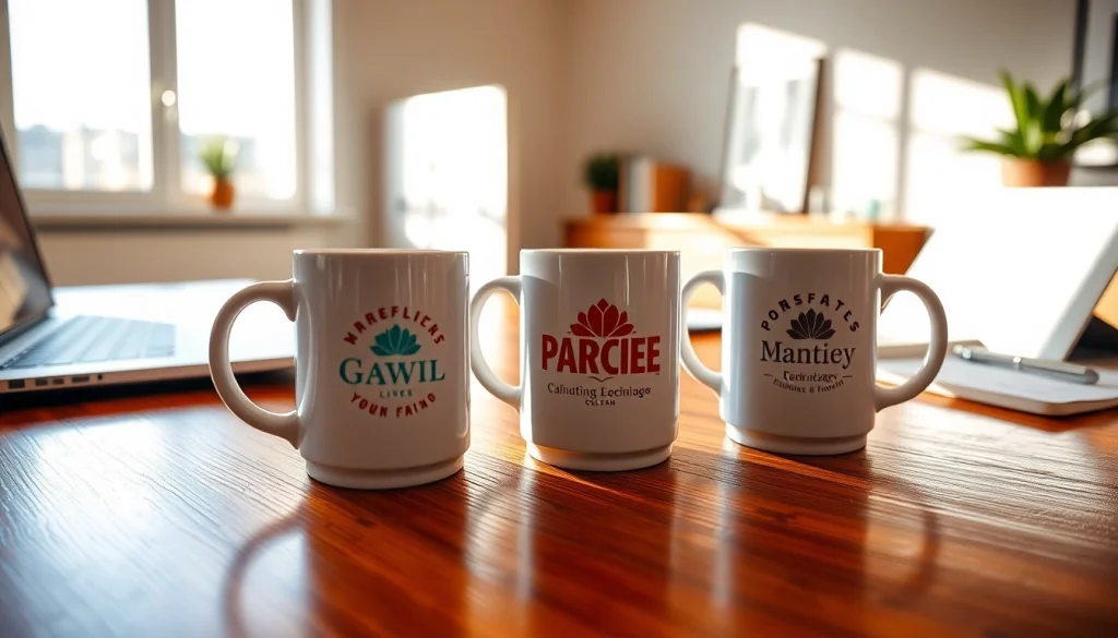 Individualizuoti puodeliai su logotipais efektyviam prekės ženklo žinomumui ir dovanoms