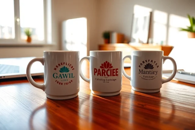 Esminiai puodeliai su logotipu: 5 pagrindiniai privalumai 2025 metais