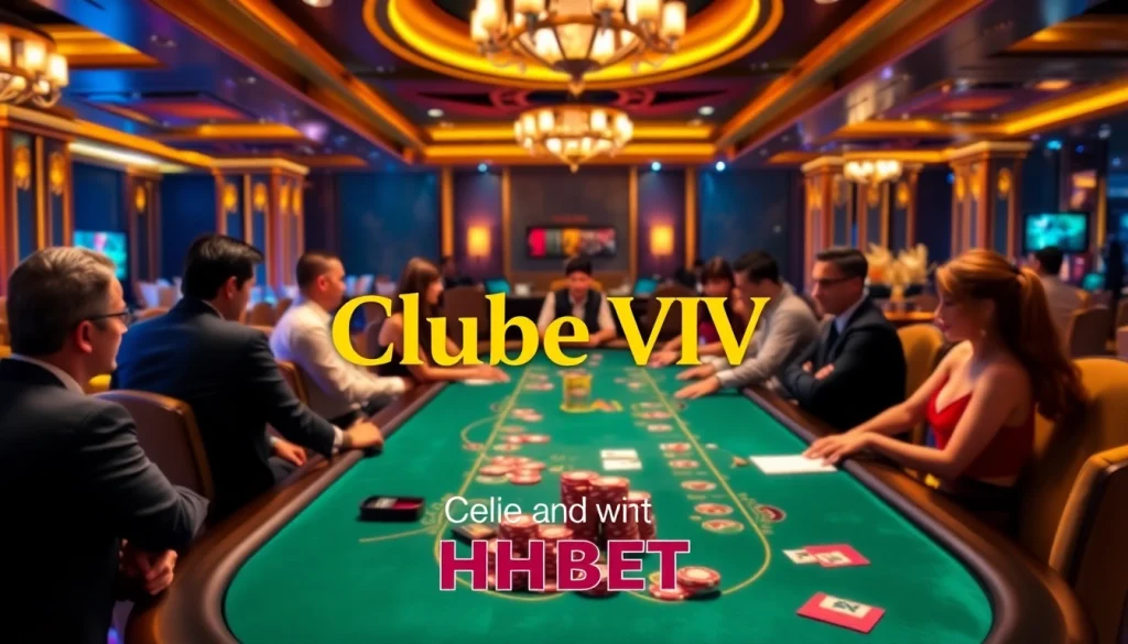 Experience the luxurious benefits of Clube VIP HHBET with an exclusive poker game.