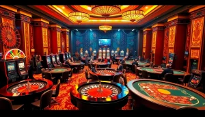 Experience the thrill of MM88 with players enjoying various casino games including roulette and slots.