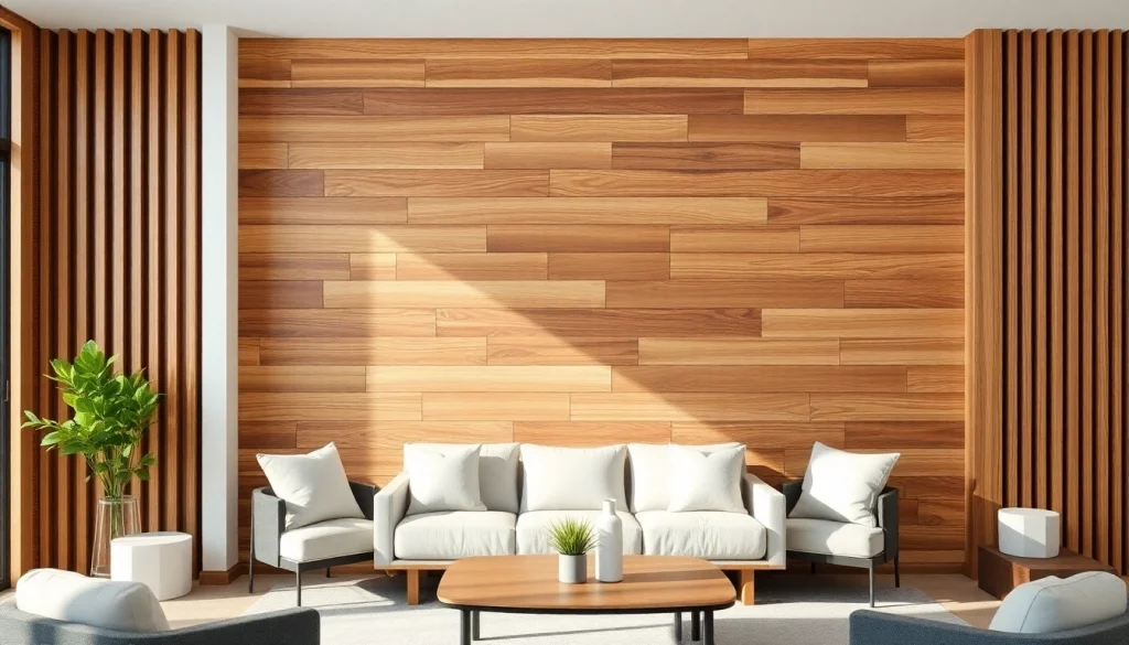 Transform your space with a beautifully crafted wood slat wall that adds warmth and style.