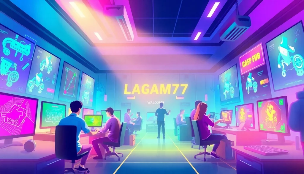 LAGAGAME77 showcases an immersive online gaming environment filled with excitement and interactive experiences.