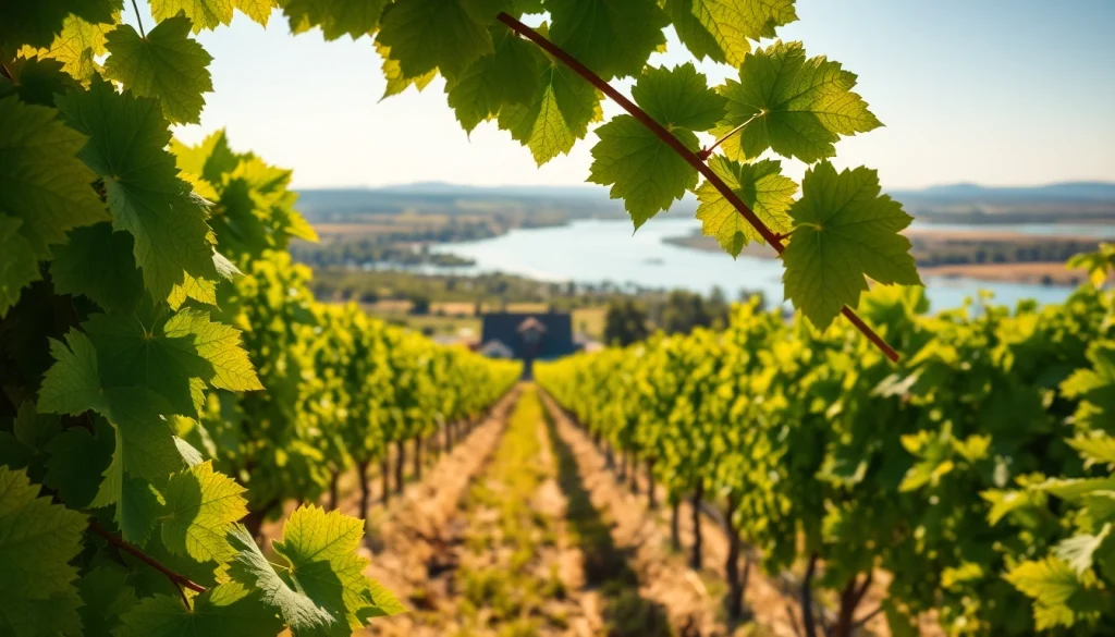 Experience the scenic beauty of Carksburg CA's vineyards along the Sacramento River.