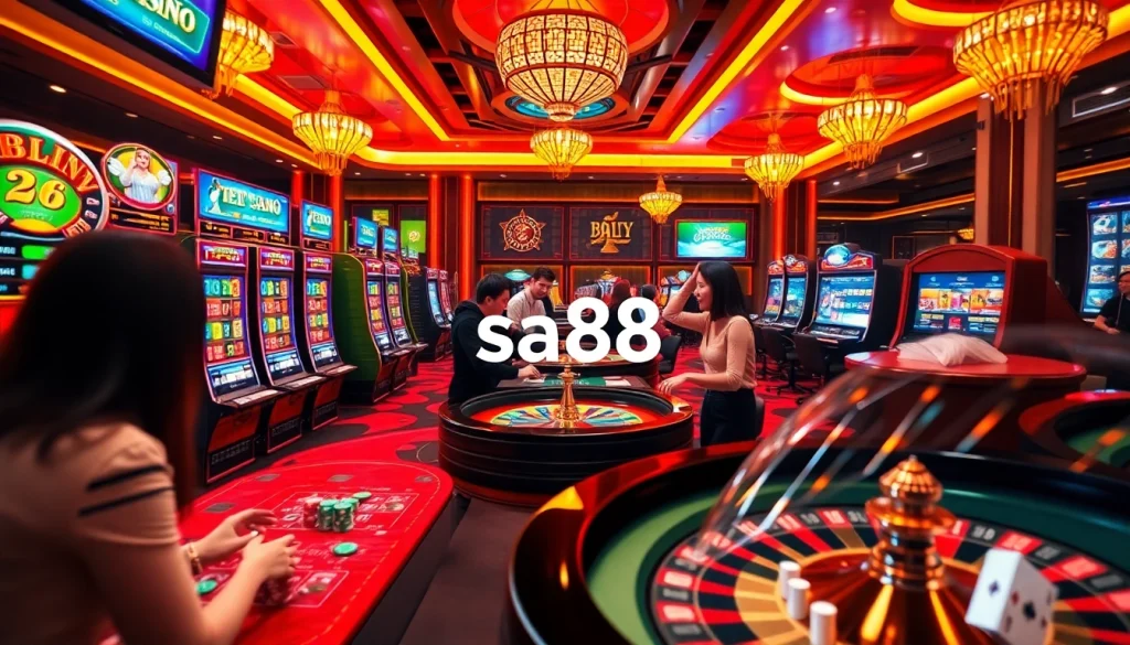 Experience thrill at trang chủ sa88 with vibrant casino games and exciting player interactions.