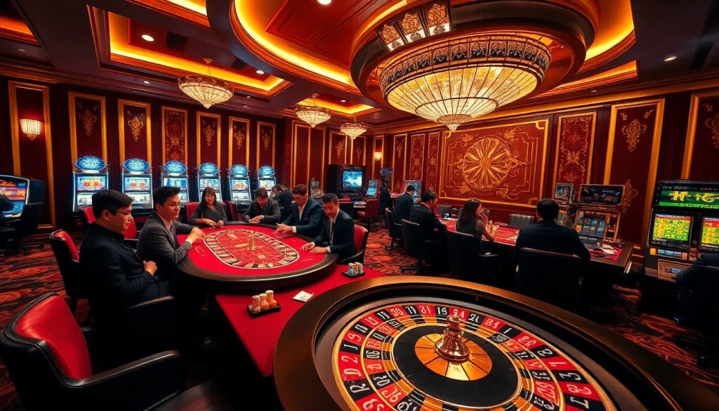 Experience the excitement of KKWIN VIP gaming and lavish casino atmosphere.