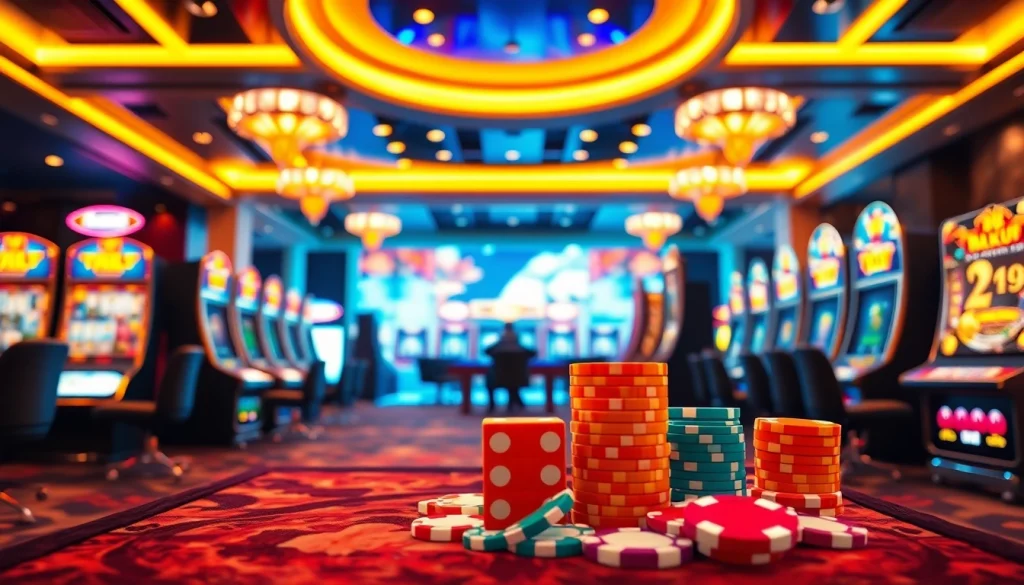 Playing exciting Tài Xỉu games on https://taixiumd5.fan/ with colorful dice and chips.