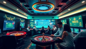 Engaging visual representation of 슈어맨, a safe online betting platform with dynamic game interfaces and happy players.