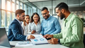 Analyze competitive intelligence faqs in a collaborative office setting with a diverse team.