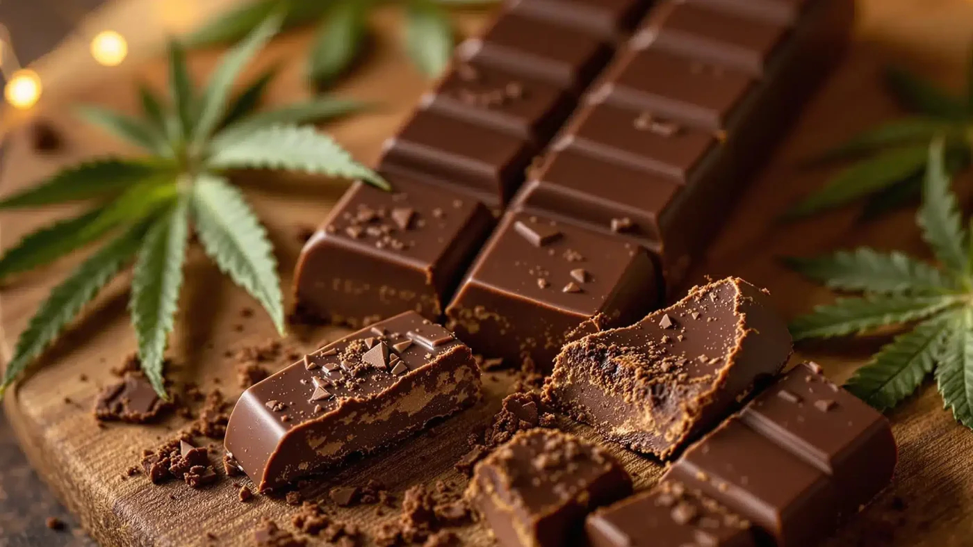 Chocolate Edibles 1000mg Crafted with Premium CBD & THC