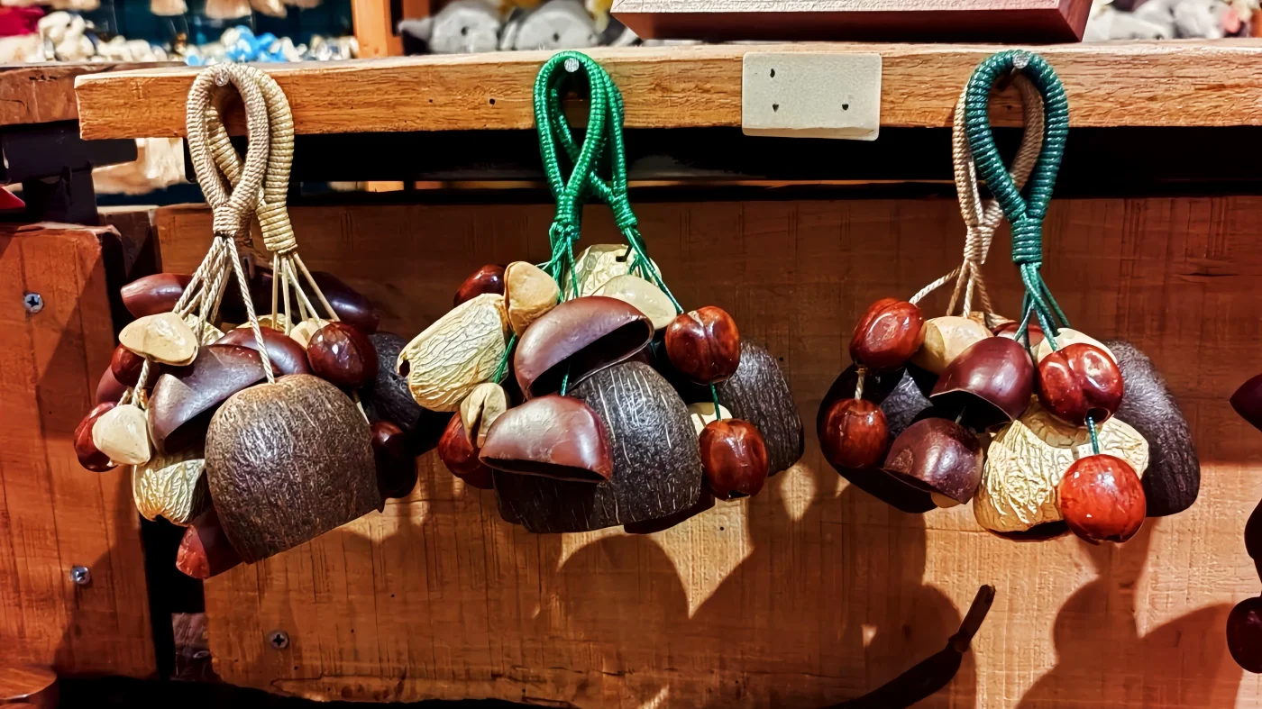 Wooden Handle Seed Shaker from Yunicrafts – Artisan Nature Instrument