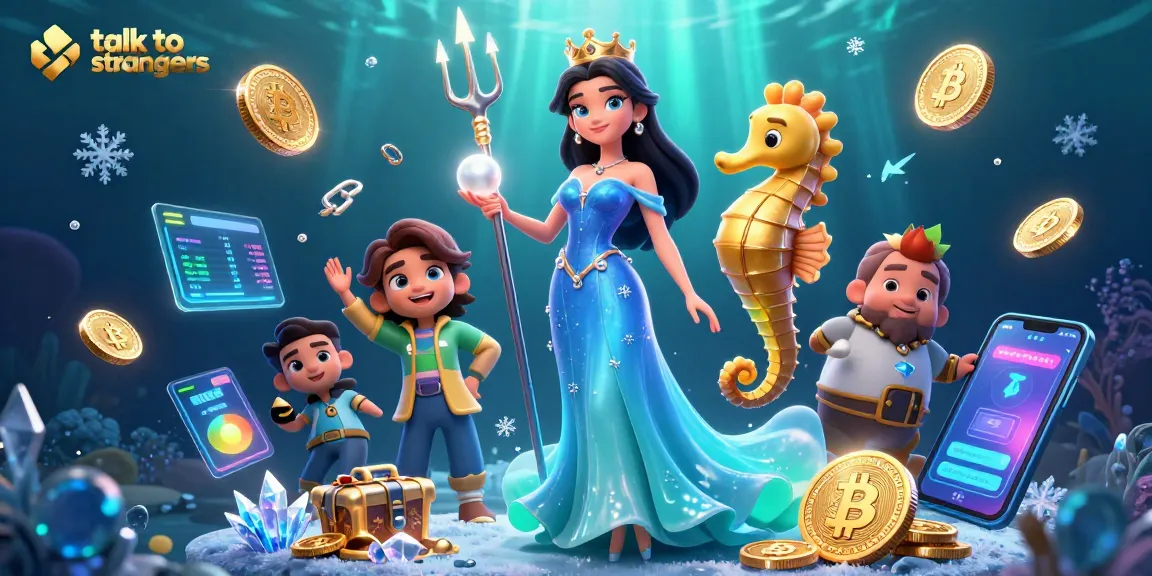 Engage in thrilling conversations as you talk to strangers through dynamic 3D casino scenes and gaming elements.