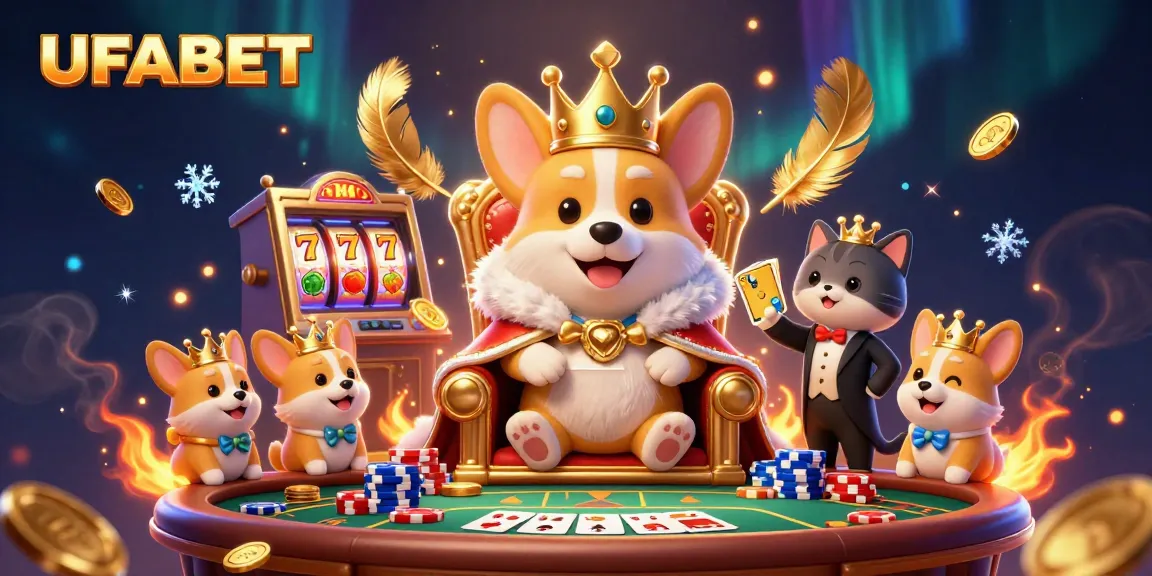 Experience thrilling wins at UFABET with royal gaming elements in a vibrant casino scene.