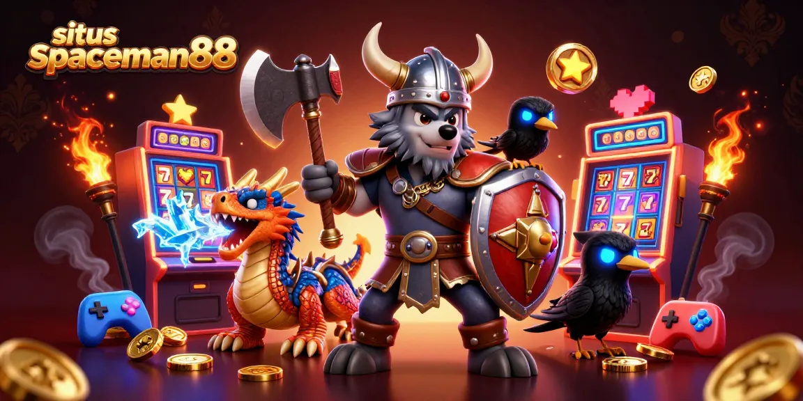 Win big at situs spaceman88 with thrilling slot machines and enchanting characters!